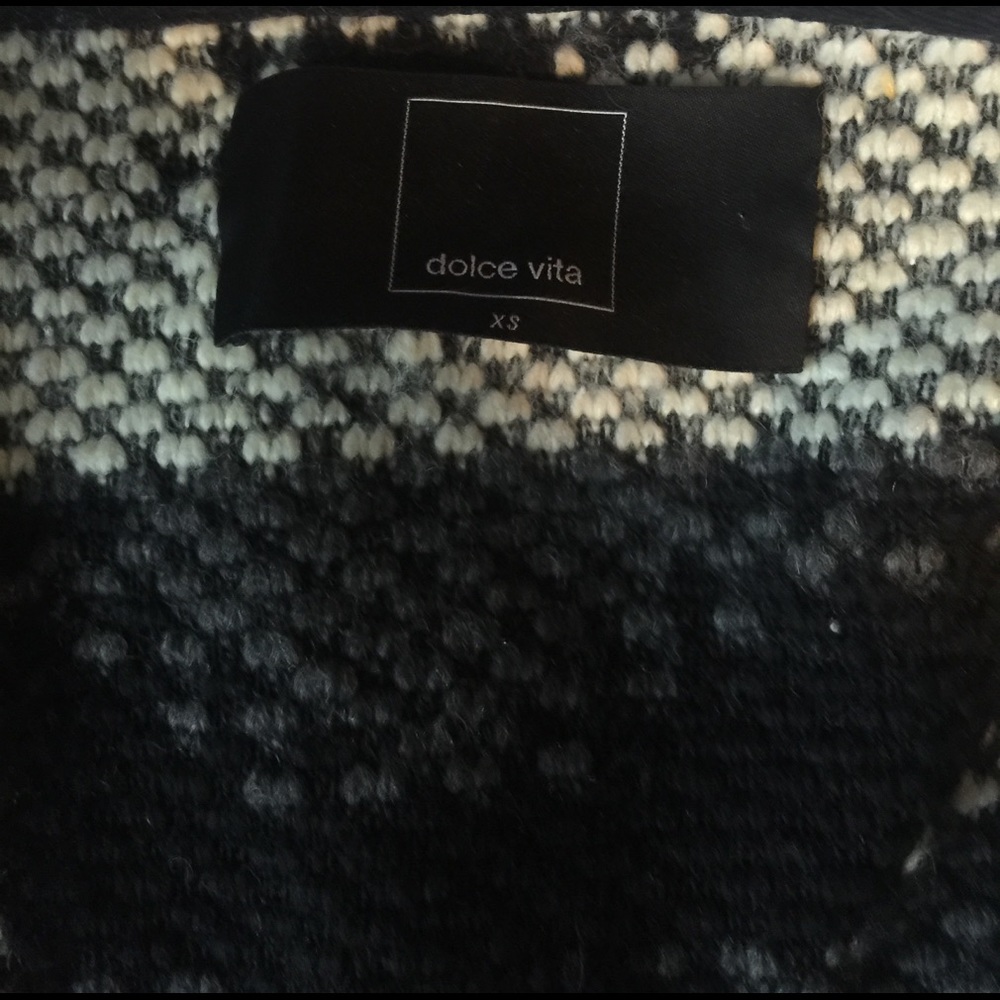 ❄️ DOLCE VITA Draped Neck Sweater Jacket - Picture 3 of 4